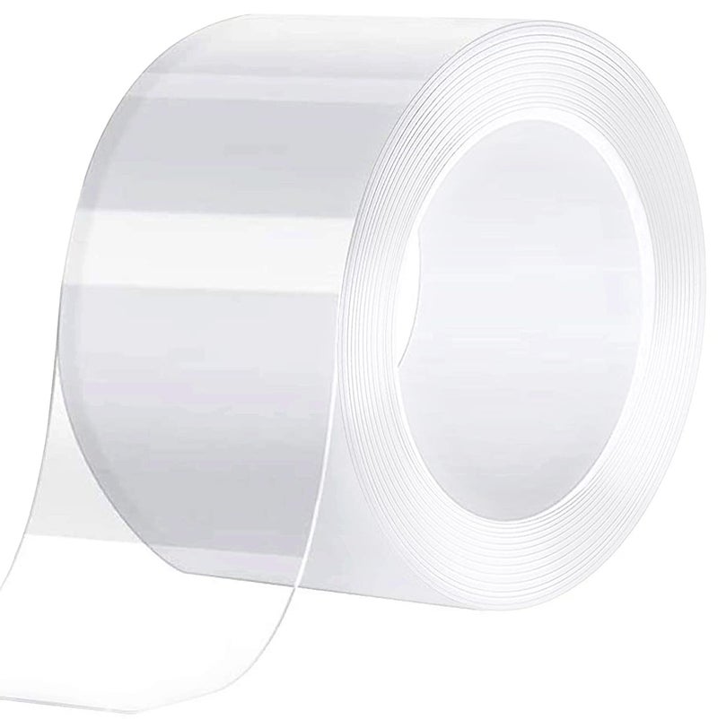 Zcintert Caulk Tape Clear 1.96 Inch x 33 Feet, Waterproof, Self Adhesive, Anti-Grease, PMMA Sealing Caulking Strip for Kitchen Sink Bathtub Bathroom Shower Toilet - Image 1